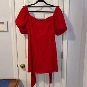 NWT Miami for Francesca’s dress, balloon sleeves, bow